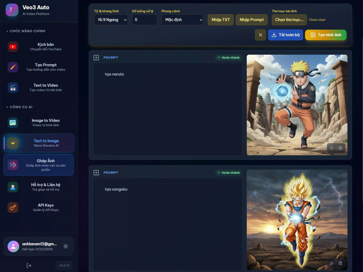 Veo3 Auto  - Ảnh 2