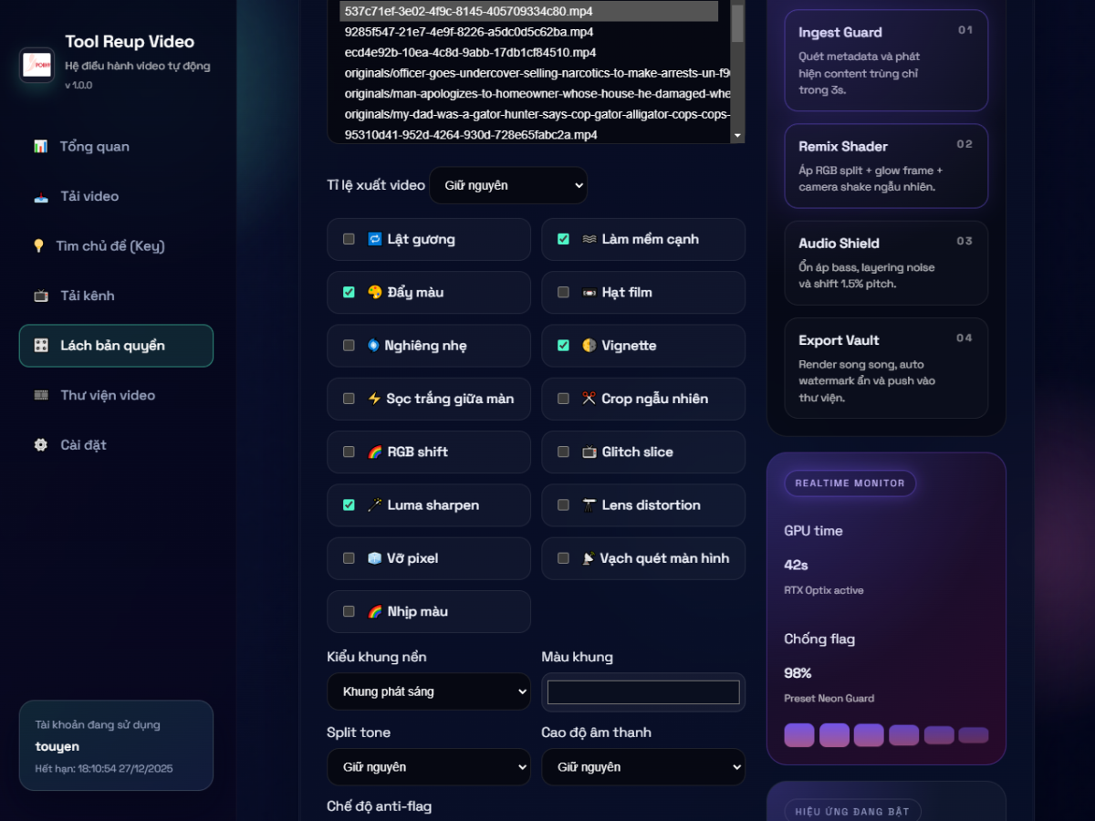 Tools Reup Video Đa Nền Tảng - Ảnh 6