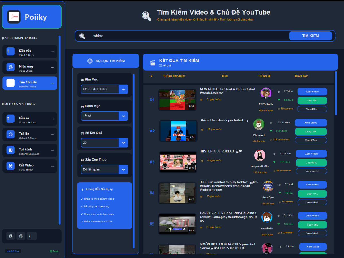 Tools Trợ Lý Video ( Mua 1 Lần Dùng Vĩnh Viễn )