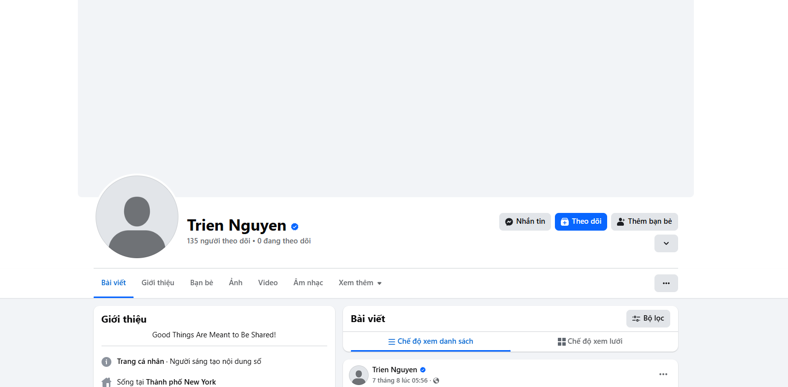 Tài Khoản Facebook Tích Xanh - Ảnh 3