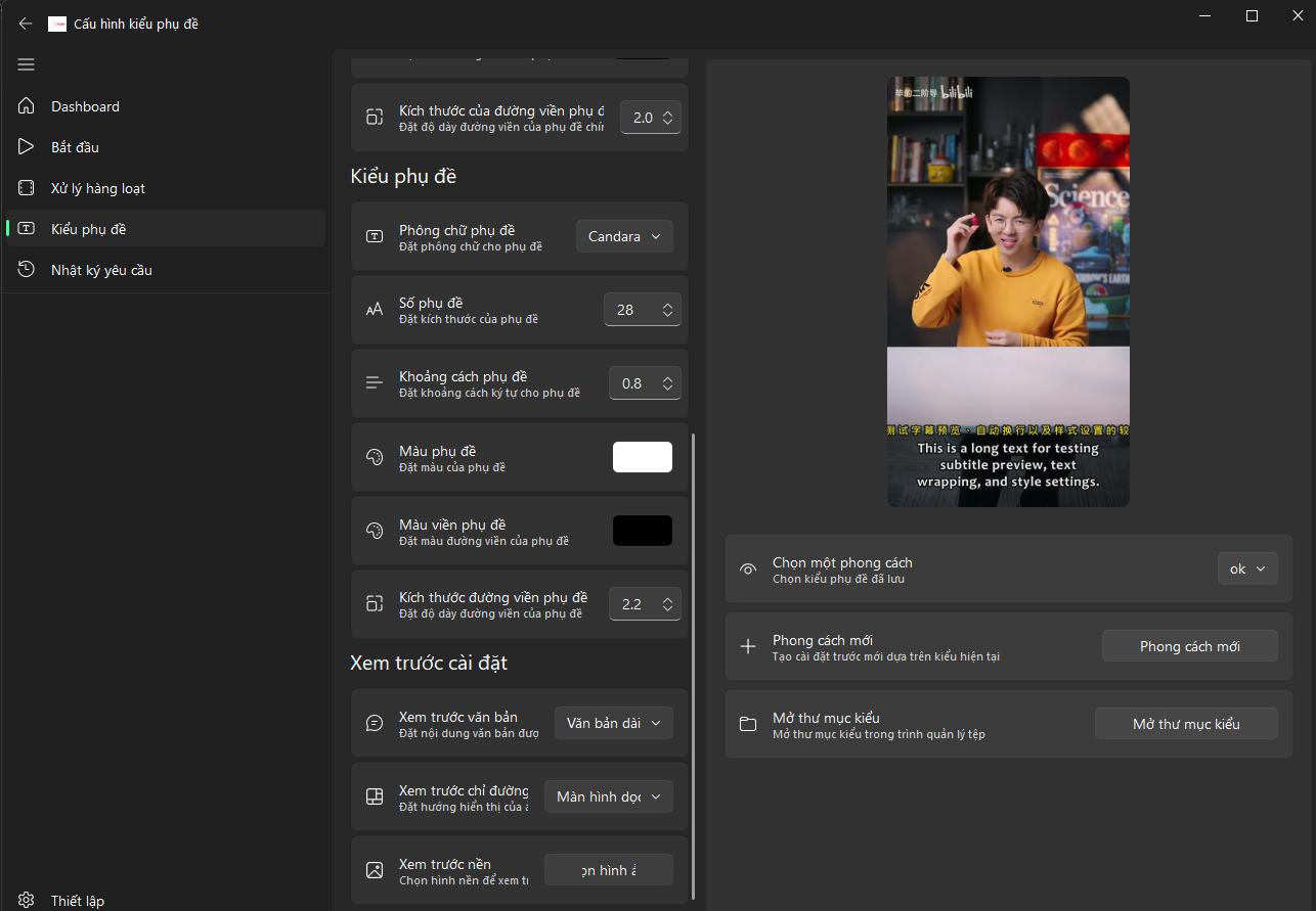 Tool Phụ Đề Video Thông Minh – Tự Dịch 100% Không Giới Hạn ( Vĩnh Viễn )