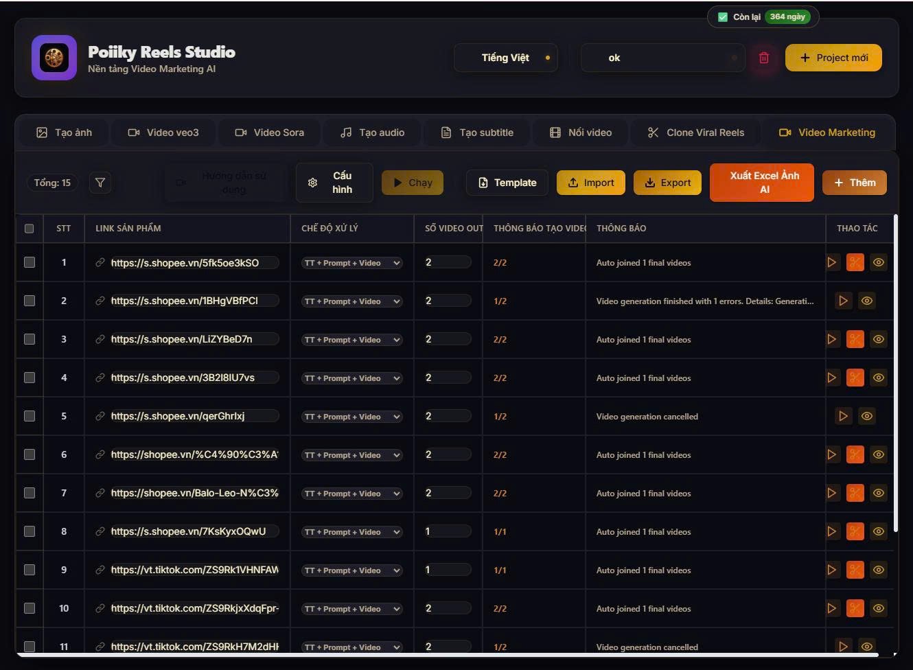 Poiiky Auto Review — Tool MMO tự động